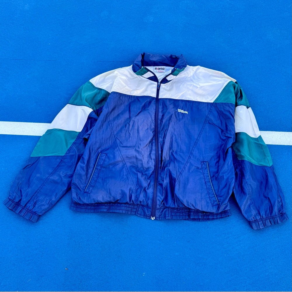 Vintage Advantage by Wilson Full-Zip Track Jacket